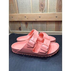 Birkenstock Arizona EVA Sandals EU 39 US 8-8.5 Coral 250mm Womens